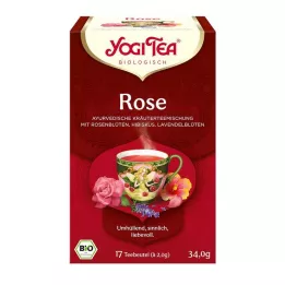 YOGI TEA Rose organisk filterpose, 17X2 g