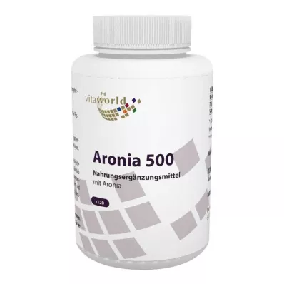 ARONIA 500 kapsler, 120 stk ARONIA 500 kapsler, 120 stk