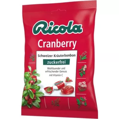 RICOLA o.Z.Beutel tranebærbonbons, 75 g