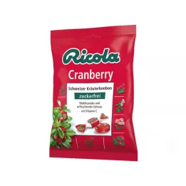 RICOLA o.Z.Beutel tranebærbonbons, 75 g