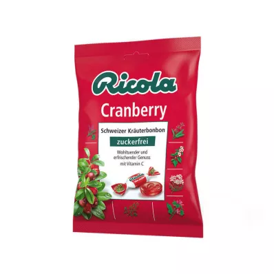RICOLA o.Z.Beutel tranebærbonbons, 75 g