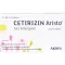 CETIRIZIN Aristo mot allergi 10 mg filmdrasjerte tabletter, 50 stk