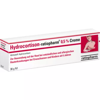 HYDROCORTISON-ratiopharm 0,5 % krem, 30 g