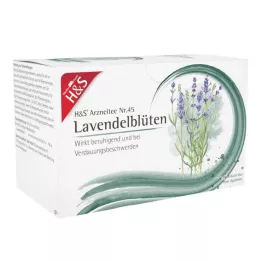 H&amp;S Filterpose med lavendelblomster, 20X1,0 g