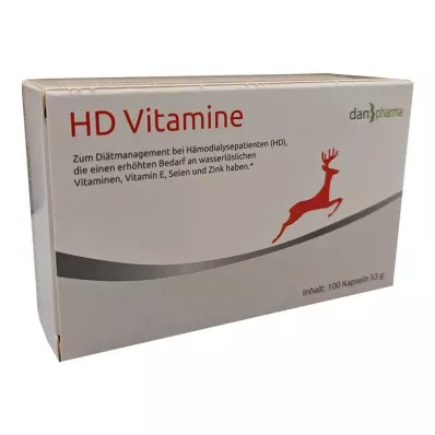 HD Vitaminer kapsler, 100 kapsler