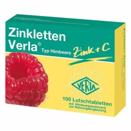 ZINKLETTEN Verla Bringebær Sugetabletter, 100 kapsler