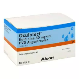 OCULOTECT væske sine PVD øyedråper, 120X0,4 ml