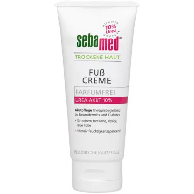 SEBAMED Tørr hud parfymefri fotkrem Urea10%, 100 ml SEBAMED Tørr hud parfymefri fotkrem Urea10%, 100 ml