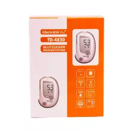 GLUCO TEST Pluss 10 Set mmol/l, 1 stk