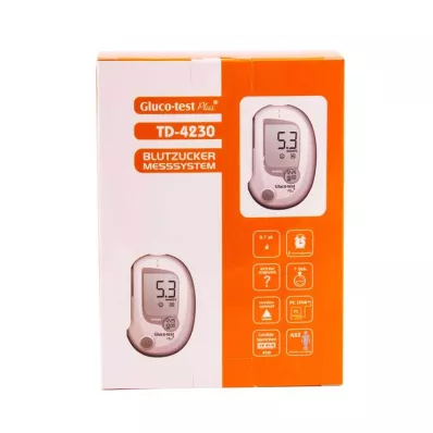 Gluco Test Plus 10 Sett mmol / l, 1 stk Gluco Test Plus 10 Sett mmol / l, 1 stk