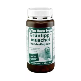 GRÜNLIPPMUSCHEL 500 mg kapsler for hunder, 150 stk