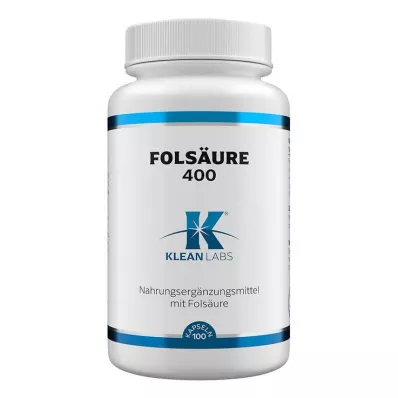 FOLSÄURE 400 µg kapsler, 100 stk FOLSÄURE 400 µg kapsler, 100 stk