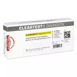 Klartest medikamenttest THC teststrimler, 1 stk