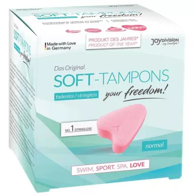 Myke tamponger normal, 3 stk