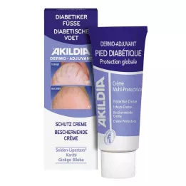 AKILDIA Fotbeskyttelseskrem for diabetikere, 75 ml