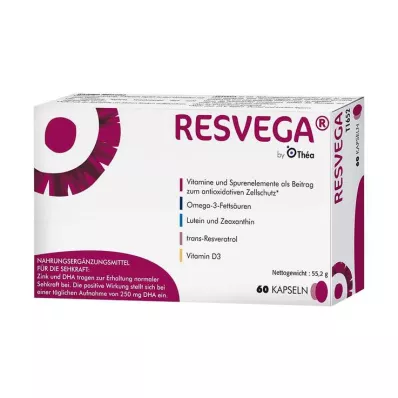 RESVEGA Kapsler, 60 stk RESVEGA Kapsler, 60 stk
