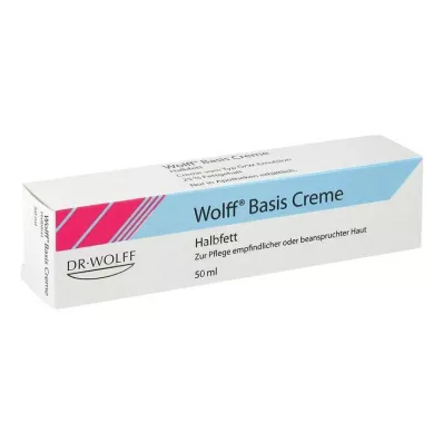 WOLFF Halvfet basiskrem, 50 ml