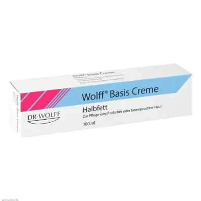 Wolff basiskrem halvfett, 100 ml Wolff basiskrem halvfett, 100 ml