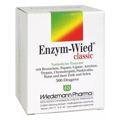 Enzym Wied klassiske drageer, 500 stk