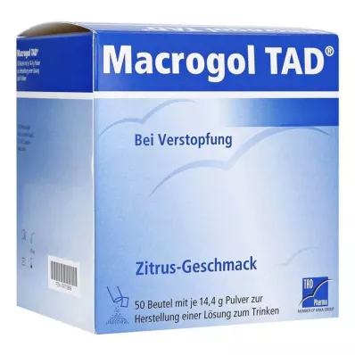Makrogol TAD pulver, 50 stk Makrogol TAD pulver, 50 stk