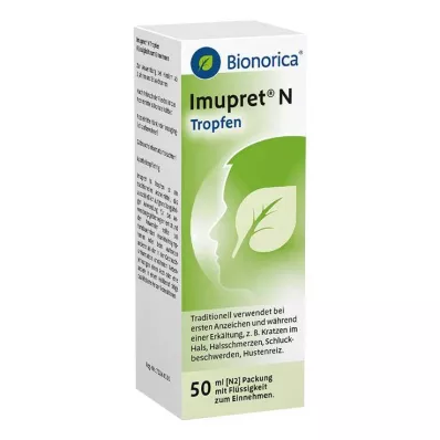 IMUPRET N dråper, 50 ml IMUPRET N dråper, 50 ml