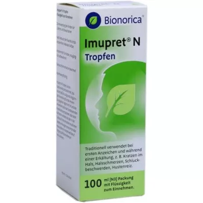 IMUPRET N dråper, 100 ml