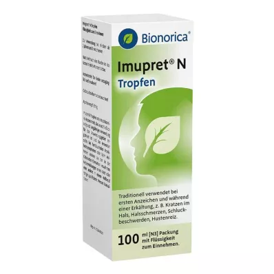 IMUPRET N dråper, 100 ml IMUPRET N dråper, 100 ml