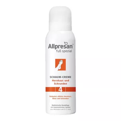 Allpresan fotspesial original skumkrem for hard hud og sprekker nr. 4, 125 ml Allpresan fotspesial original skumkrem for hard hud og sprekker nr. 4, 125 ml