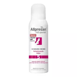 ALLPRESAN Spesiell skumkrem for føtter, 125 ml