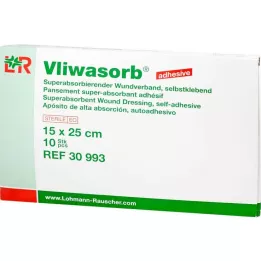 VLIWASORB selvklebende superabso.comp.sk.st.15x25 cm, 10 stk