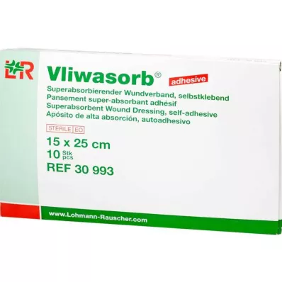 VLIWASORB selvklebende superabso.comp.sk.st.15x25 cm, 10 stk