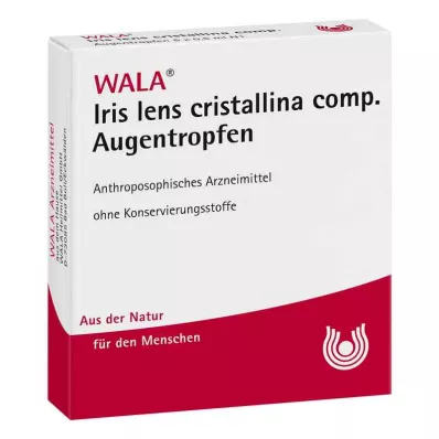 Iris Lens cristallina compositus øyedråper (5x0,5 ml)