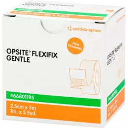 OPSITE Flexifix skånsom 2,5 cmx5 m bandasje, 1 stk