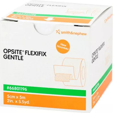 OPSITE Flexifix skånsom 5 cmx5 m bandasje, 1 stk OPSITE Flexifix skånsom 5 cmx5 m bandasje, 1 stk