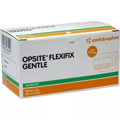 OPSITE Flexifix skånsom 10 cmx5 m bandasje, 1 stk
