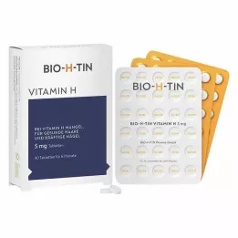 BIO-H-TIN Vitamin H 5 mg i 6 måneder tabletter, 90 stk