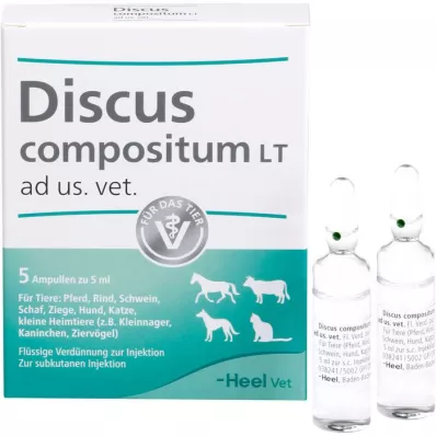 DISCUS compositum LT ad us.vet.ampuller, 5 stk