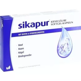 SIKAPUR Myke kiselsyrekapsler med biotin, 30 stk