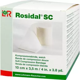 ROSIDAL SC Kompresjonsbandasje myk 10 cm x 3,5 m, 1 stk
