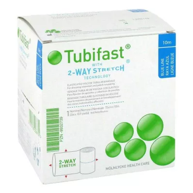 TUBIFAST 2-Way Stretch 7,5 cmx10 m blå, 1 stk