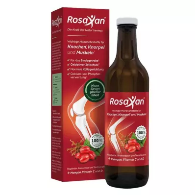 ROSAXAN væske+vitamin D-tabletter 20 stk, 750 ml ROSAXAN væske+vitamin D-tabletter 20 stk, 750 ml