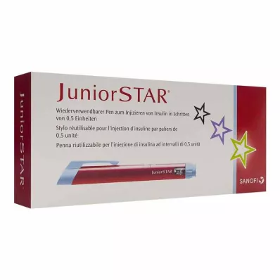 Juniorstar injeksjonsapparat rød, 1 stk Juniorstar injeksjonsapparat rød, 1 stk