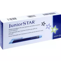JUNIORSTAR Injeksjonsenhet blå, 1 stk