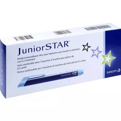 JUNIORSTAR Injeksjonsenhet blå, 1 stk JUNIORSTAR Injeksjonsenhet blå, 1 stk