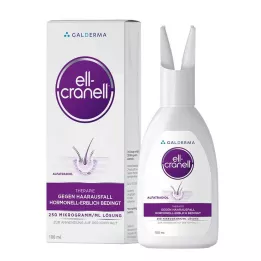 ELL-CRANELL 250 mikrogram/ml løsning for påføring på hodet, 100 ml