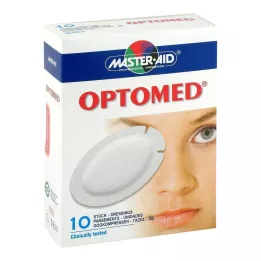 OPTOMED Sterile selvklebende øyekompresser, 10 stk