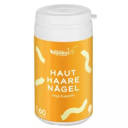 HAUT-HAARE-NÄGEL Vegi-kapsler, 60 stk