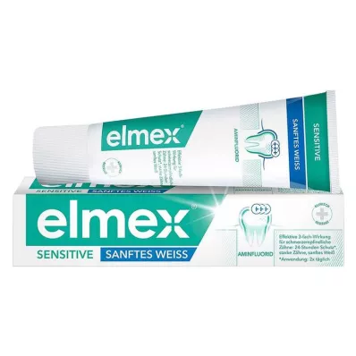 Elmex Sensitive Gentle White Tannkrem, 75 ml