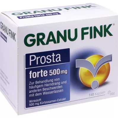 GRANU FINK Prosta forte 500 mg harde kapsler, 140 stk