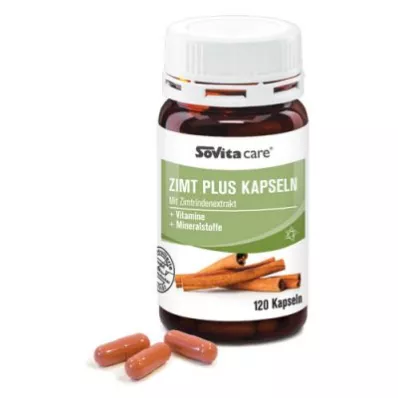 SOVITA CARE Kanel Plus-kapsler, 120 kapsler SOVITA CARE Kanel Plus-kapsler, 120 kapsler